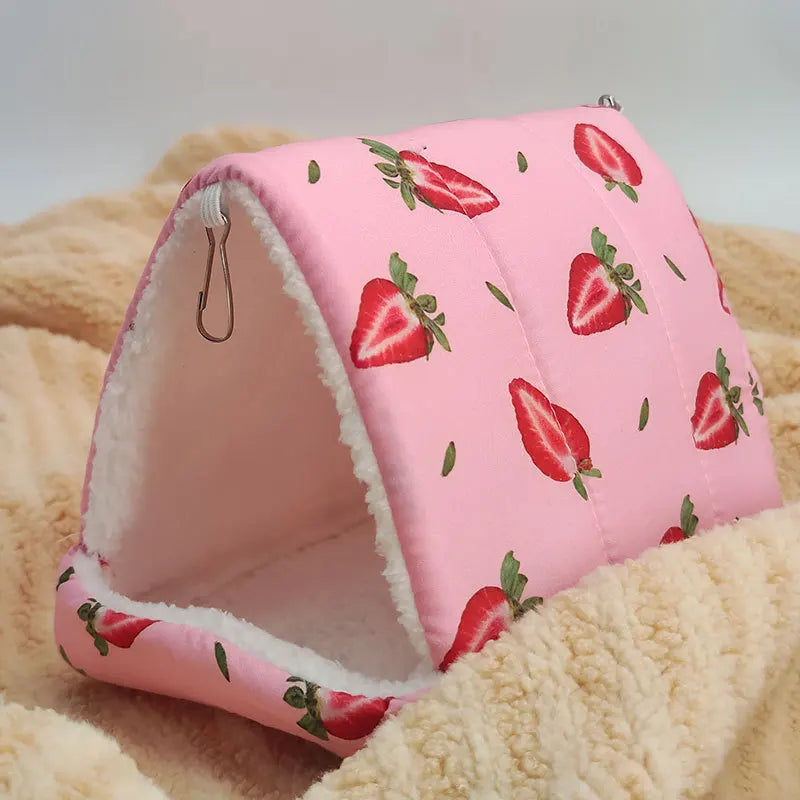 Warm Triangular Pet Bird & Small Animal Sleeping Nest
