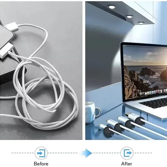 Self-Adhesive Cable Organizer Clips