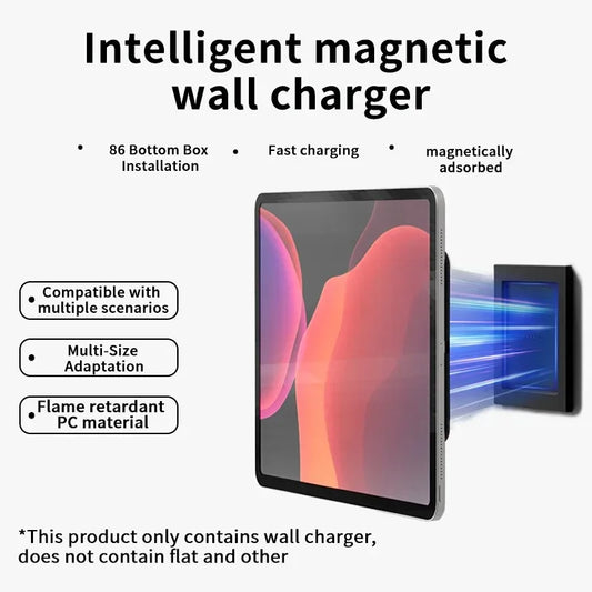 Magnetic Wall Mount Tablet Charging Stand