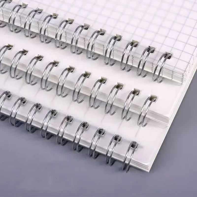 A5 Grid Spiral Notebook for Writing & Sketching