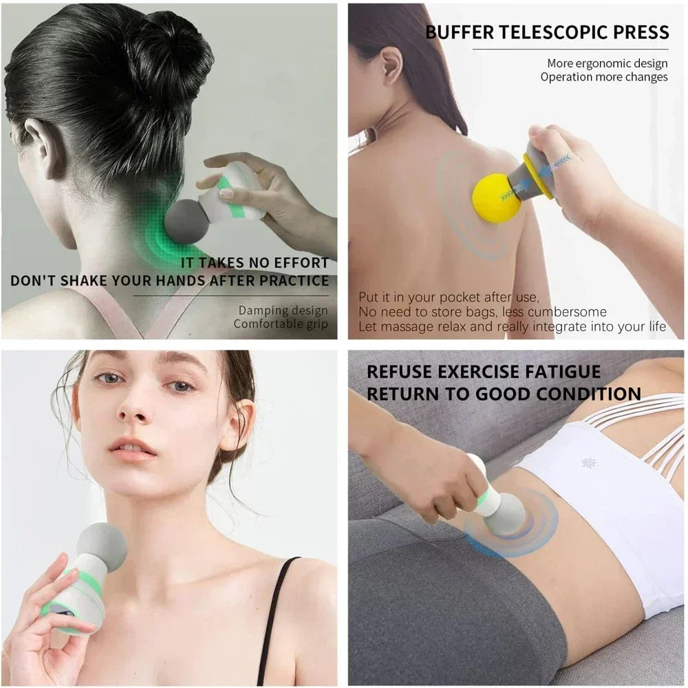 Mini Portable Handheld Muscle Massager