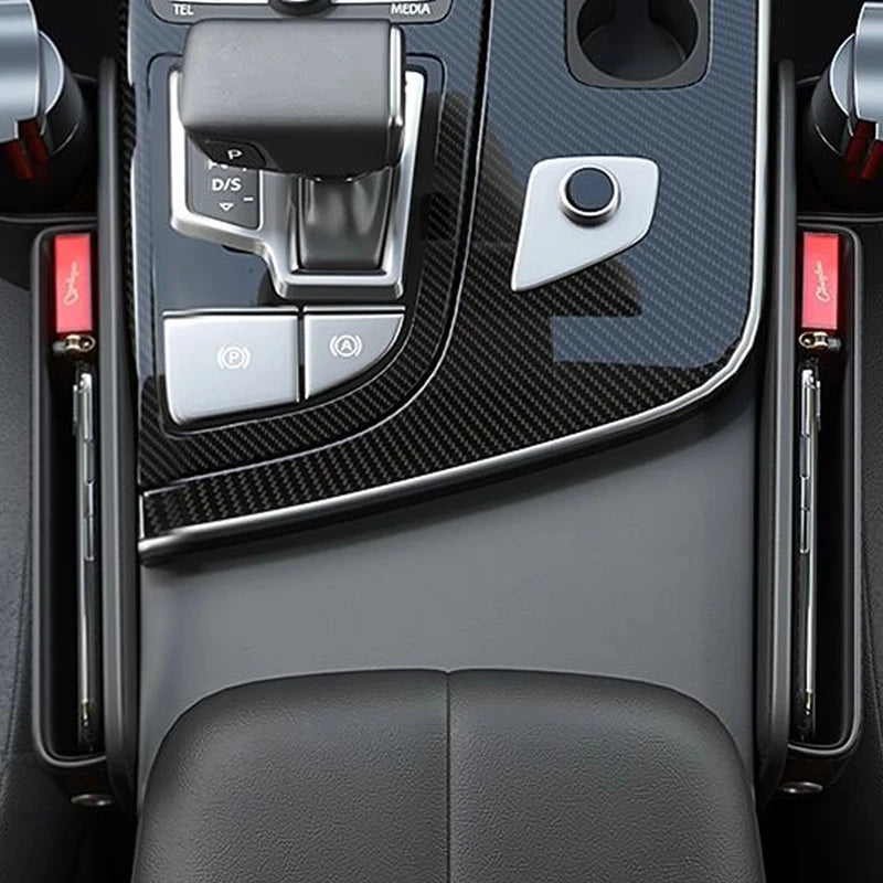 Leather Car Seat Gap Organizer Box
