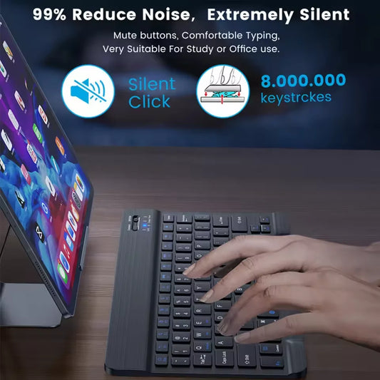 Bluetooth Wireless Keyboard & Mouse Set for Tablets and Mobile Devices