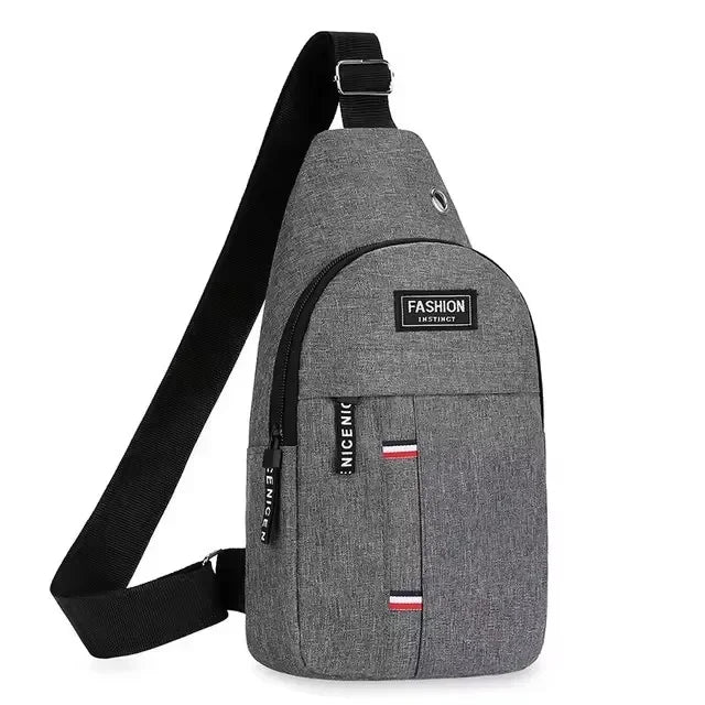 Men's One Shoulder Crossbody Chest Bag