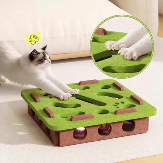 Interactive Cat Puzzle Maze Toy
