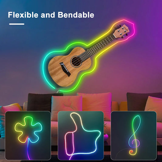 Flexible Waterproof RGB Neon Light Strip