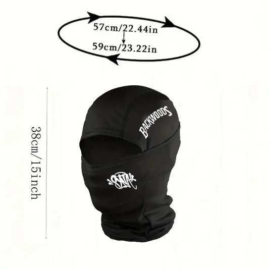 Graffiti Logo Warm Balaclava Hat