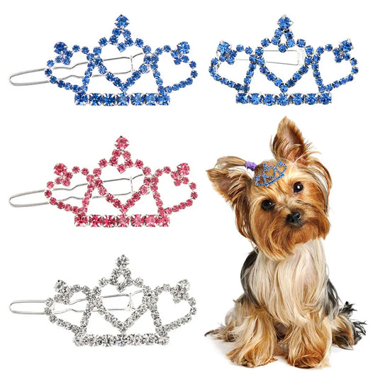 Cute Pet Hairpin Bow Clip