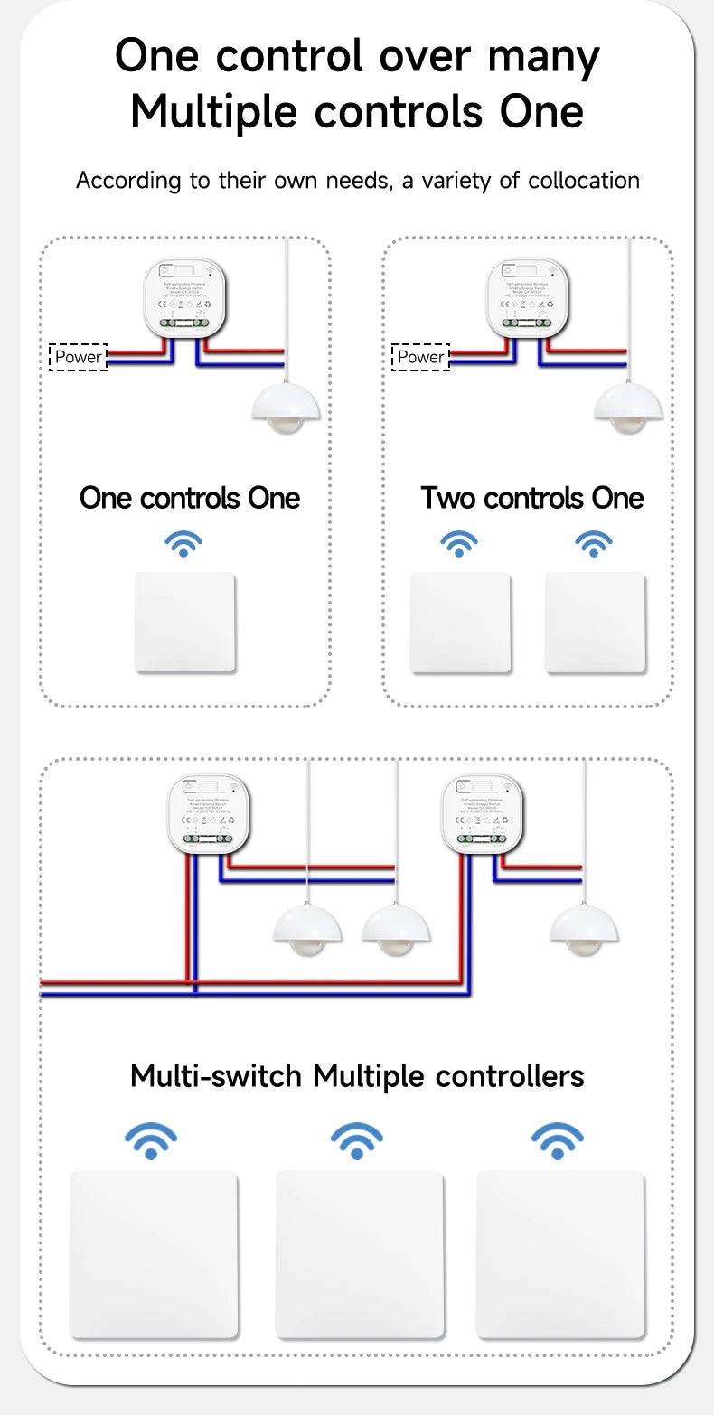 Rebound Self Powered Switch