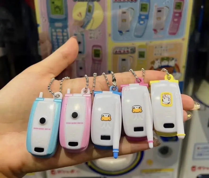 Retro Flip Phone Miniature Toy Gift