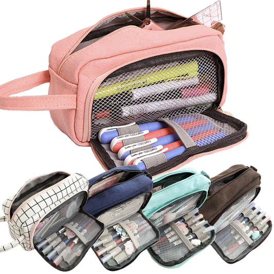Kawaii Large Capacity Pencil Case