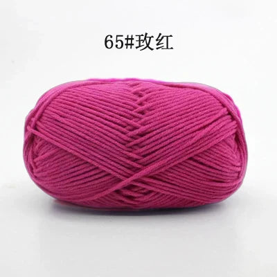 10 Balls/Lot 500g Natural Soft Silk Cotton Yarn for Knitting