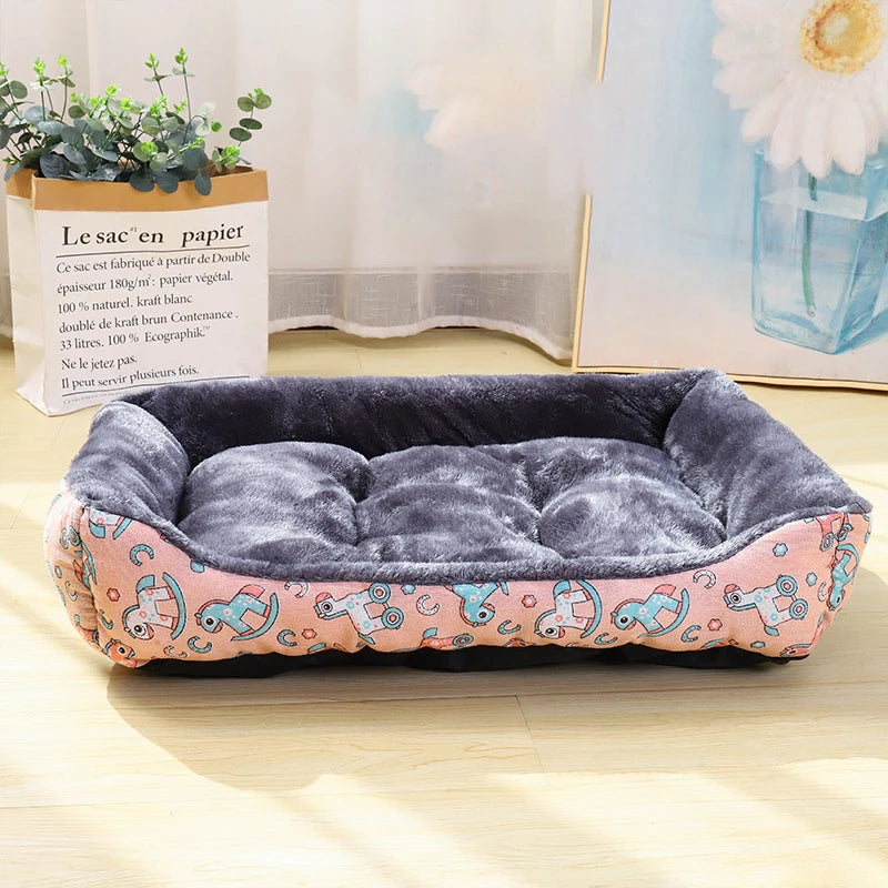 Orthopedic Plush Pet Sofa Bed