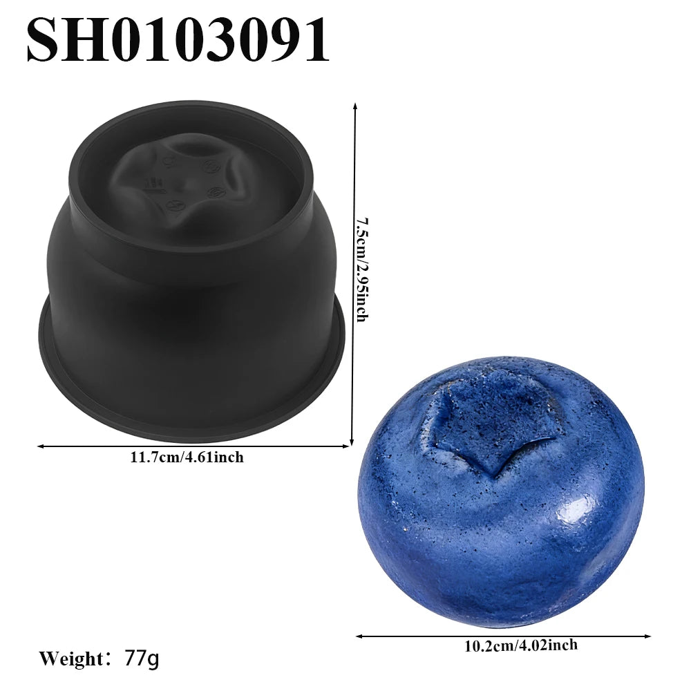 Blueberry Silicone Cake Mold