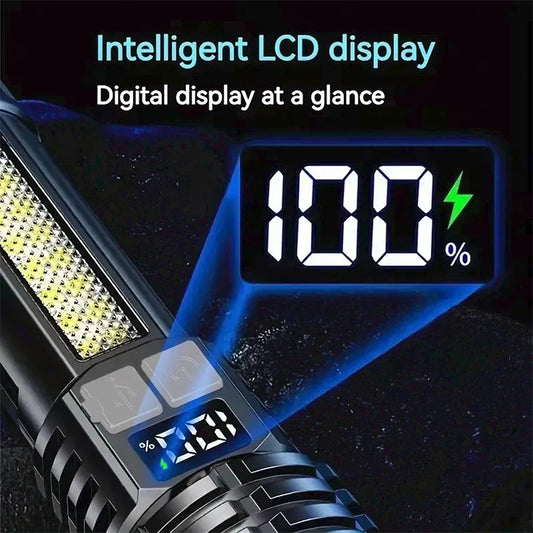 Rechargeable LED Tactical Flashlight