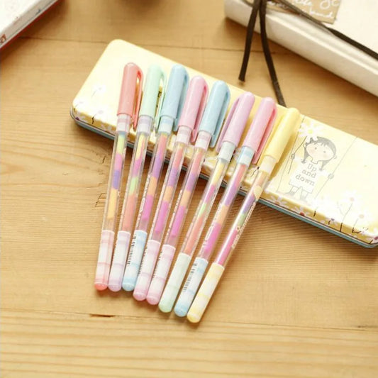 Rainbow Glitter Gel Pen