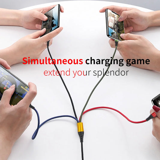 4-in-1 Multi Charging USB Cable