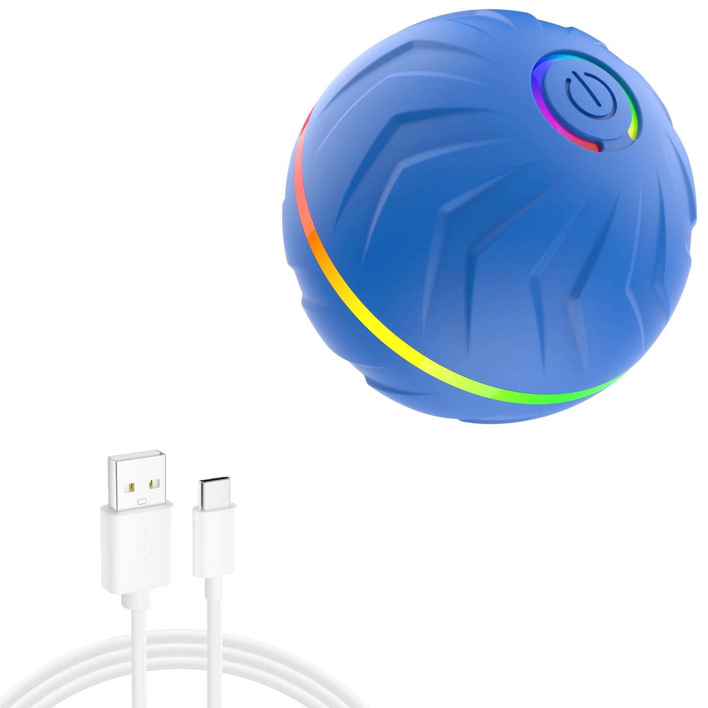 Intelligent Interactive Dog Toy with Rolling & Jumping