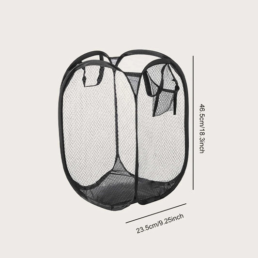 Foldable Mesh Laundry Basket