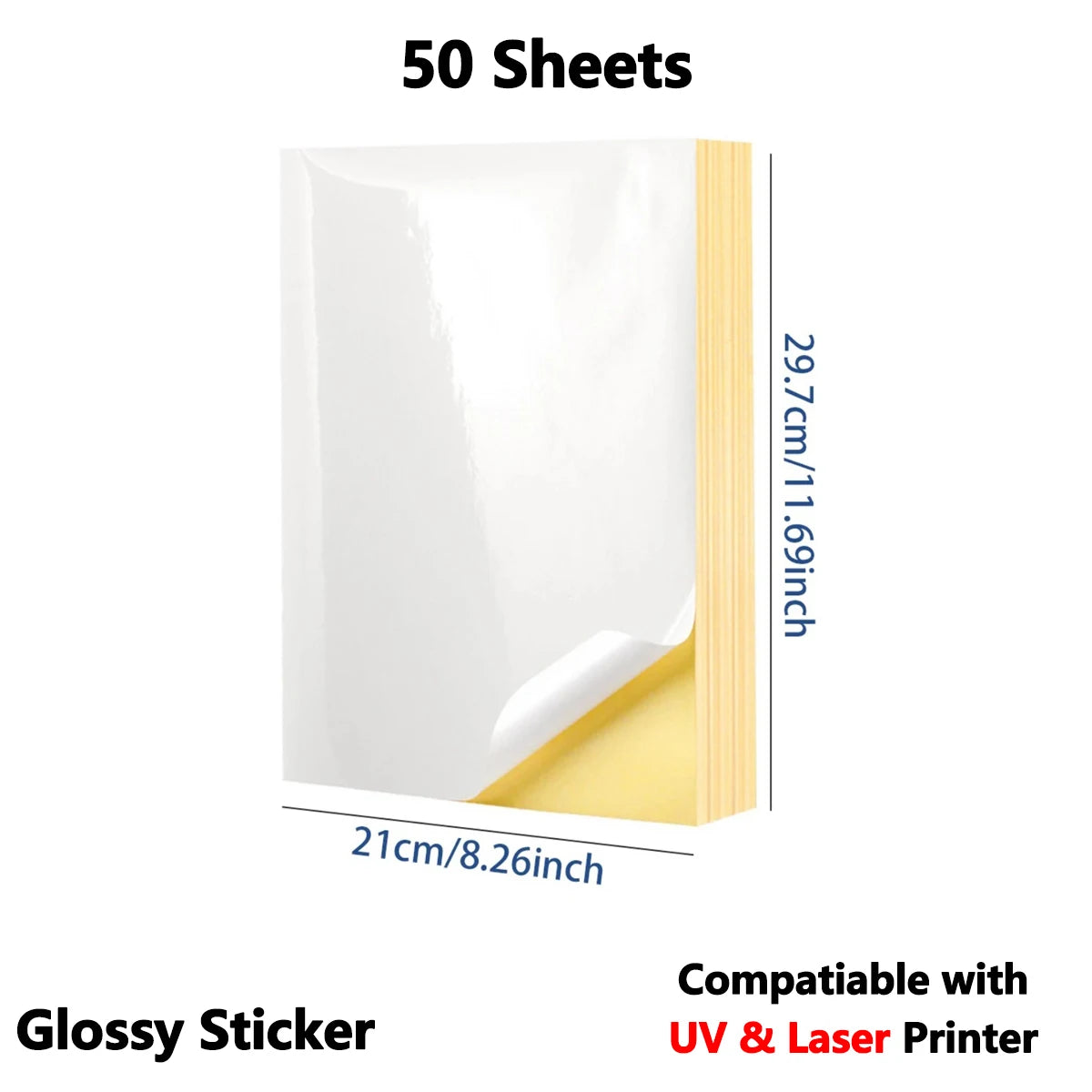 A4 Printable Self-Adhesive Sticker Paper
