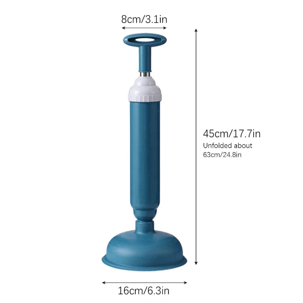 Silicone Toilet Plunger High Pressure Pump