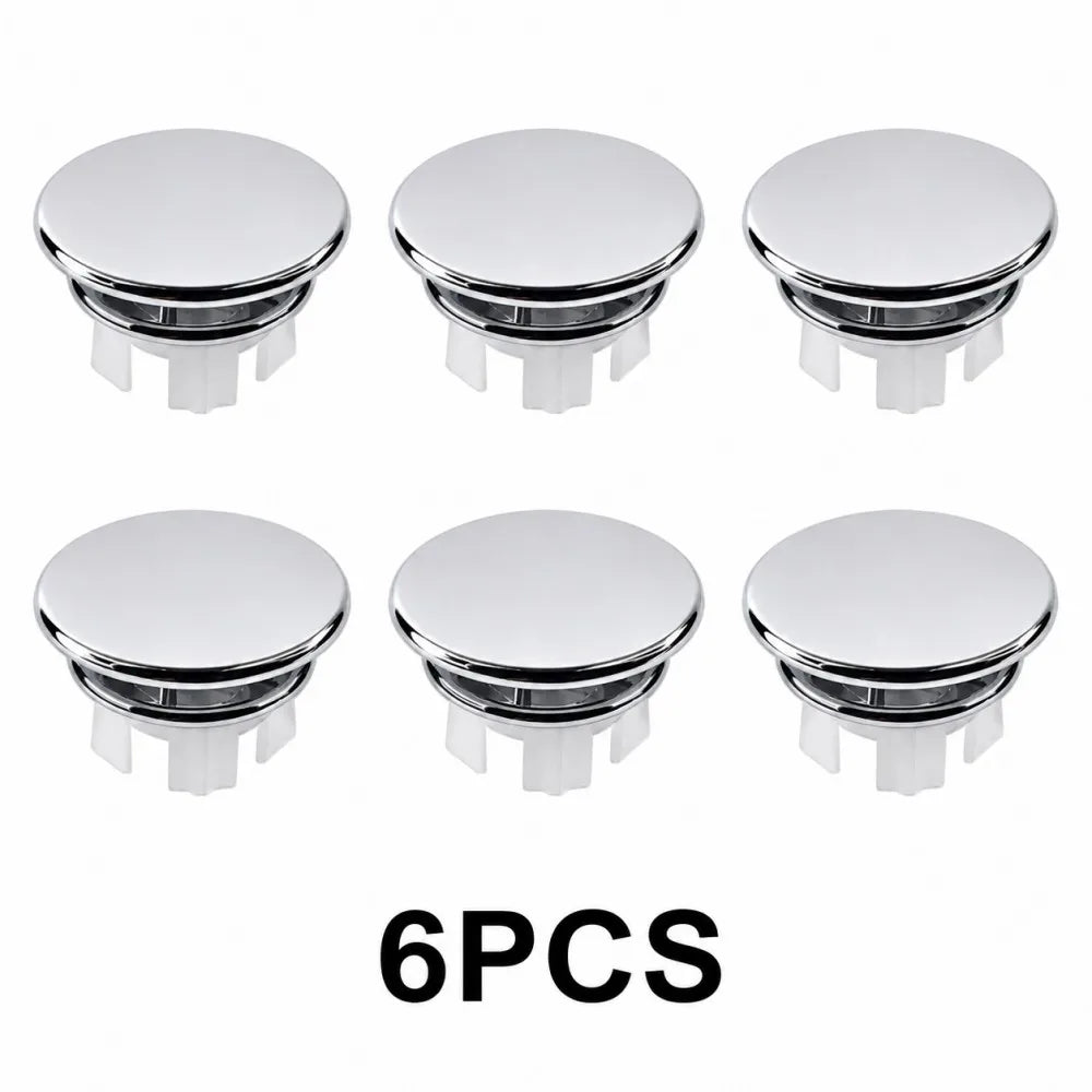 Chrome Basin Overflow Cover Insert