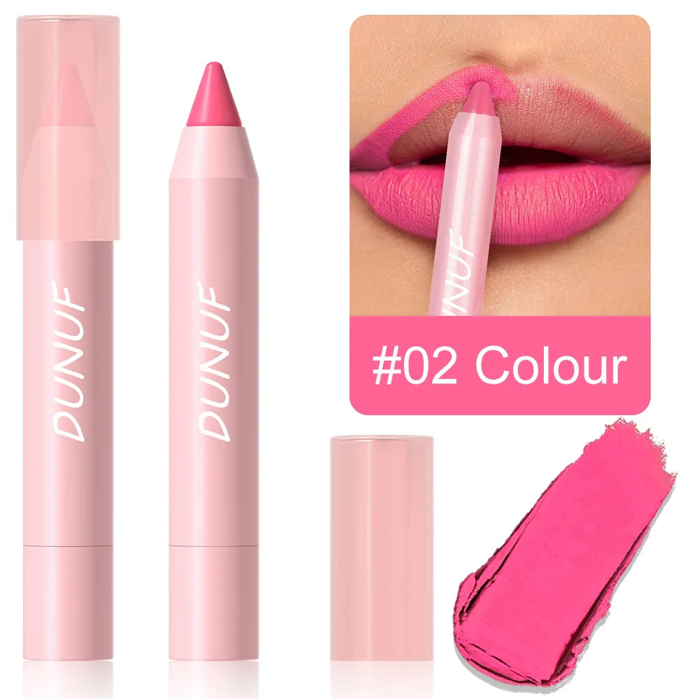 18-Colors Waterproof Lipstick Pencil