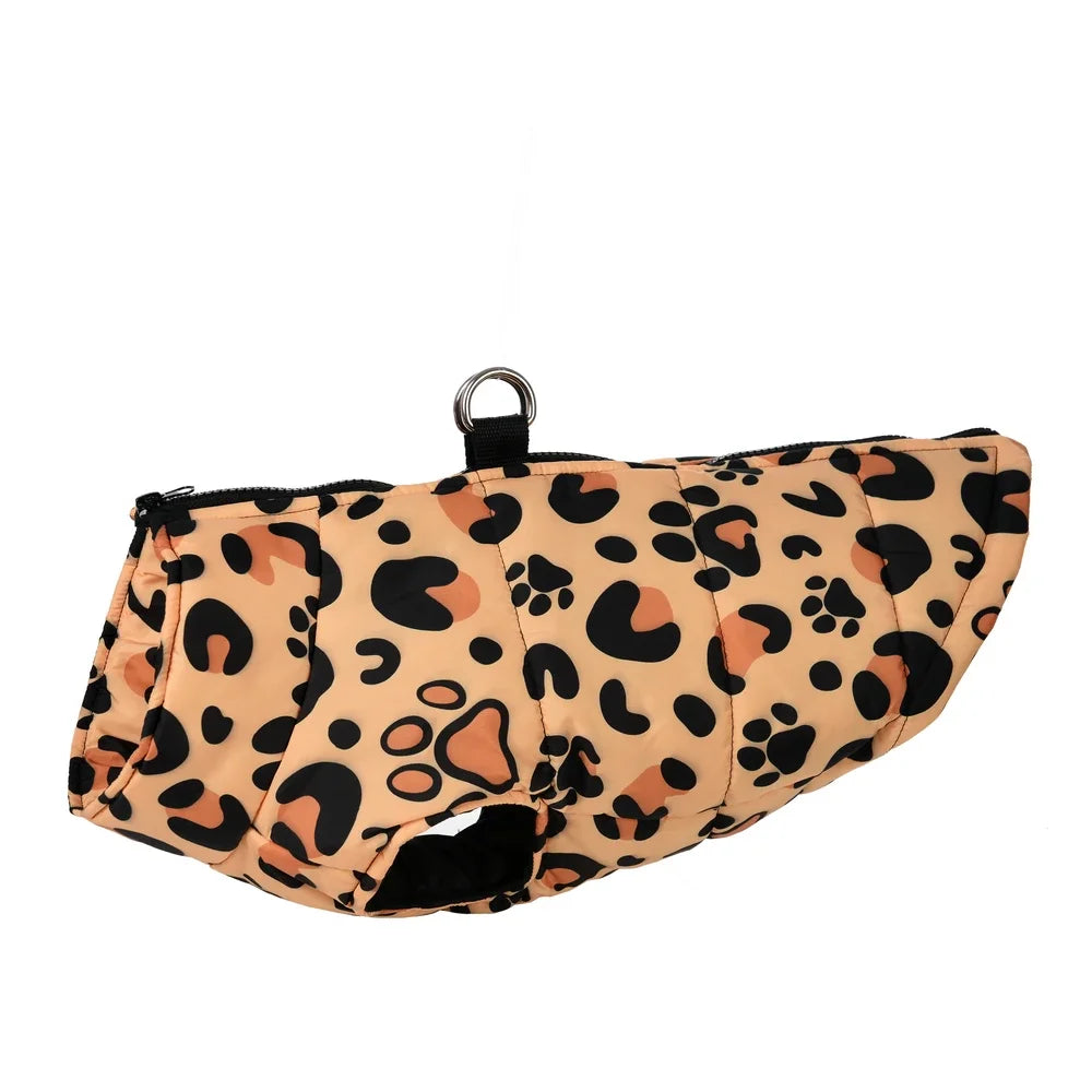 Waterproof Winter Dog Coat with D-Ring