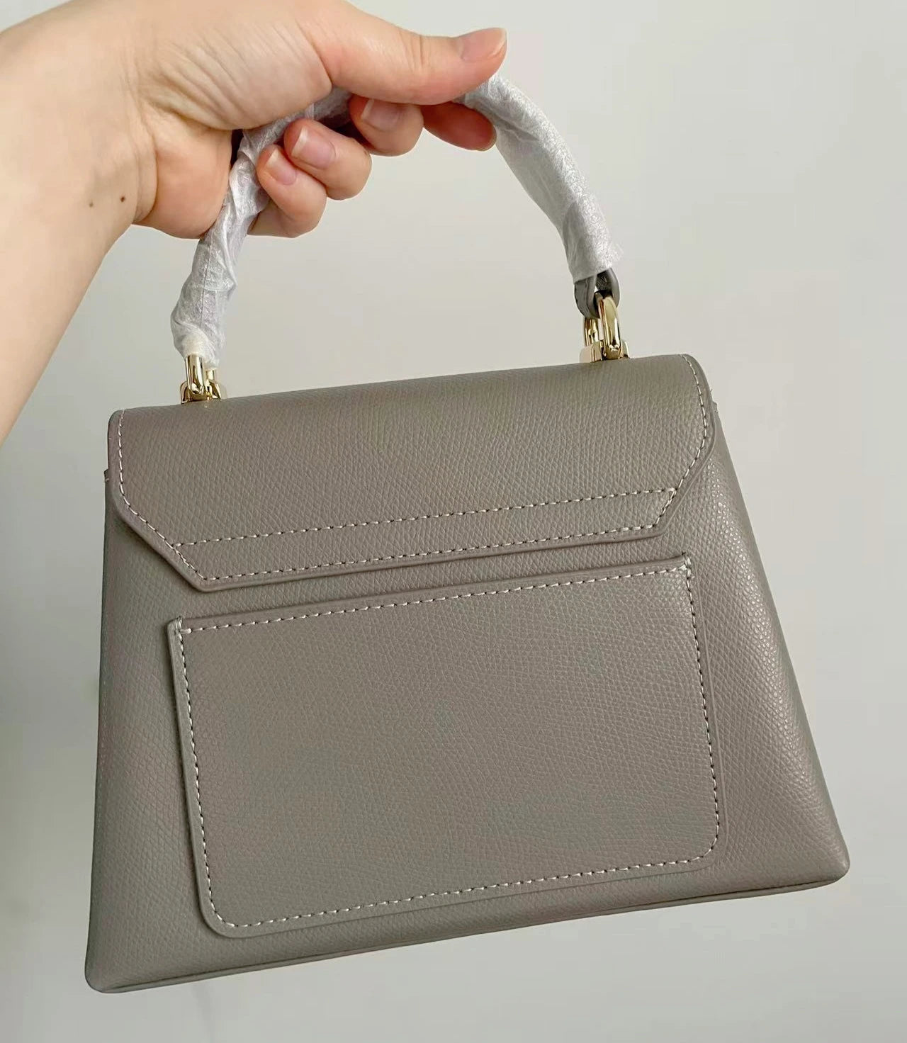 Mini Genuine Leather Satchel Crossbody Bag