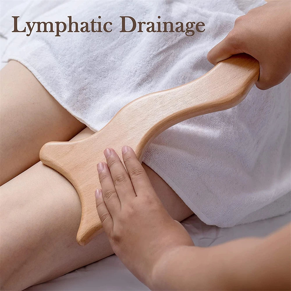 Wood Therapy Lymphatic Drainage Tool