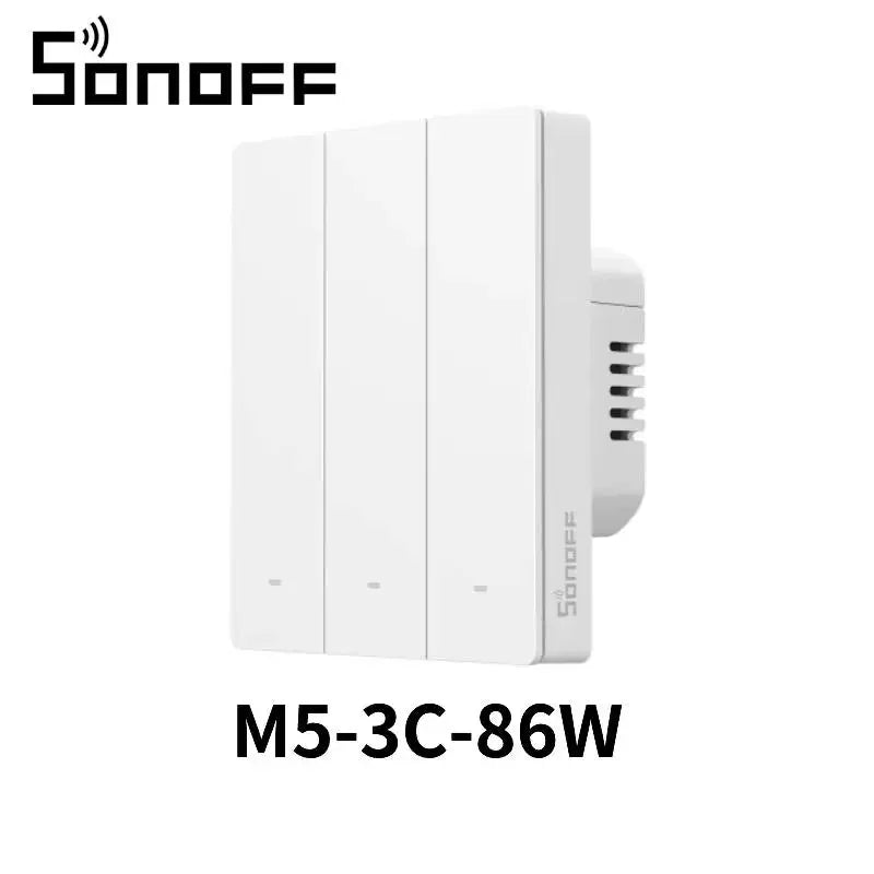 SONOFF M5 Switchman Matter WIFI Smart Wall Switch 80/86/120 mm