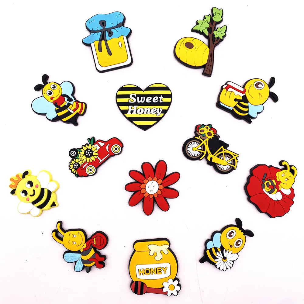 1 Set PVC Cute Fridge Magnet