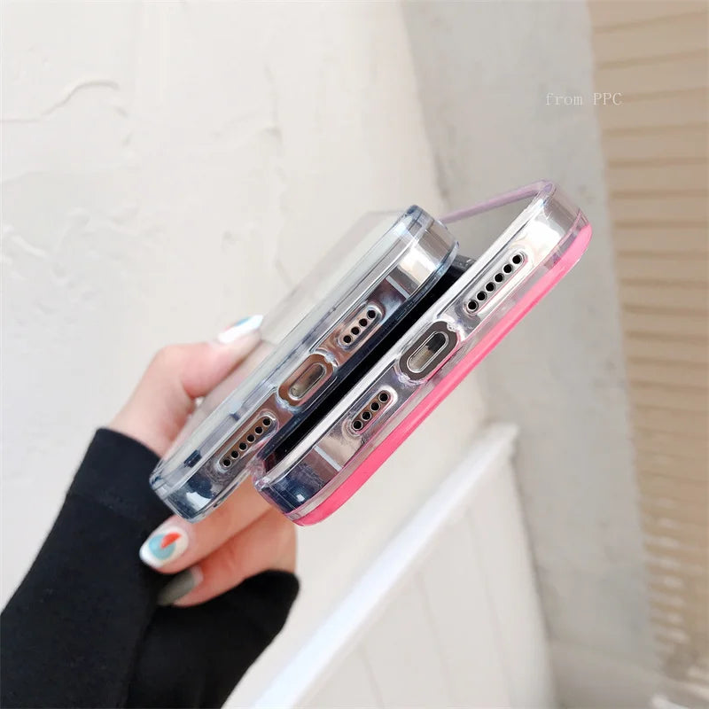 Moving Sand Luminous Phone Case For iPhone