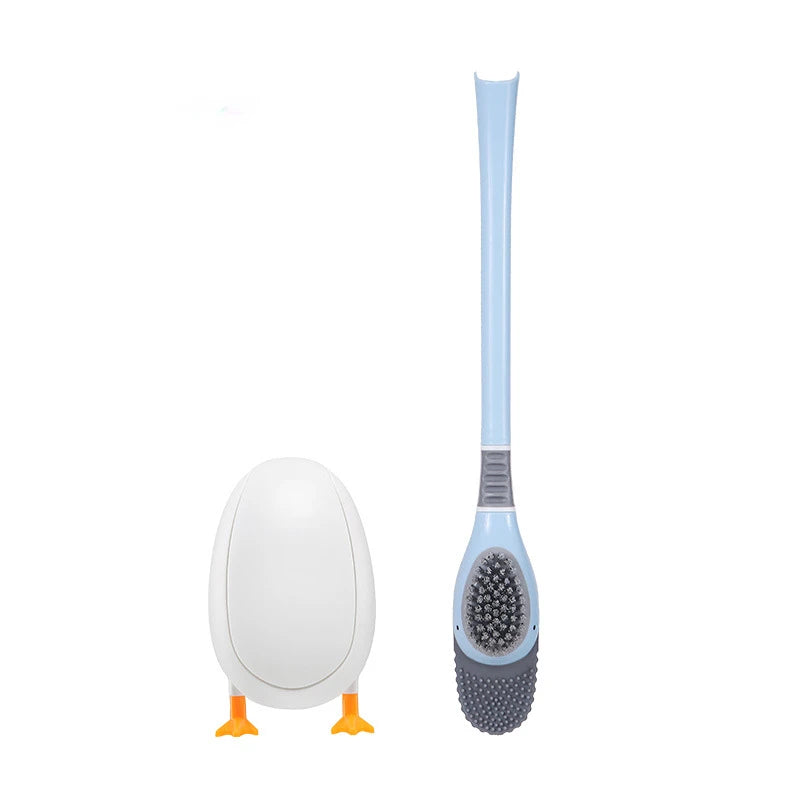 Toilet Silicone brush No punching