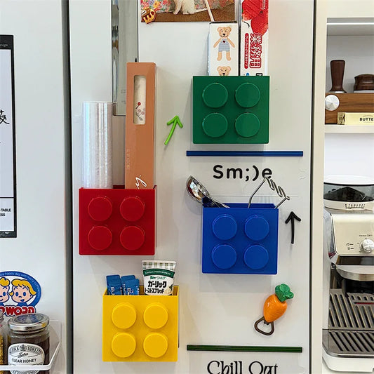 Magnetic Building Block Storage Box