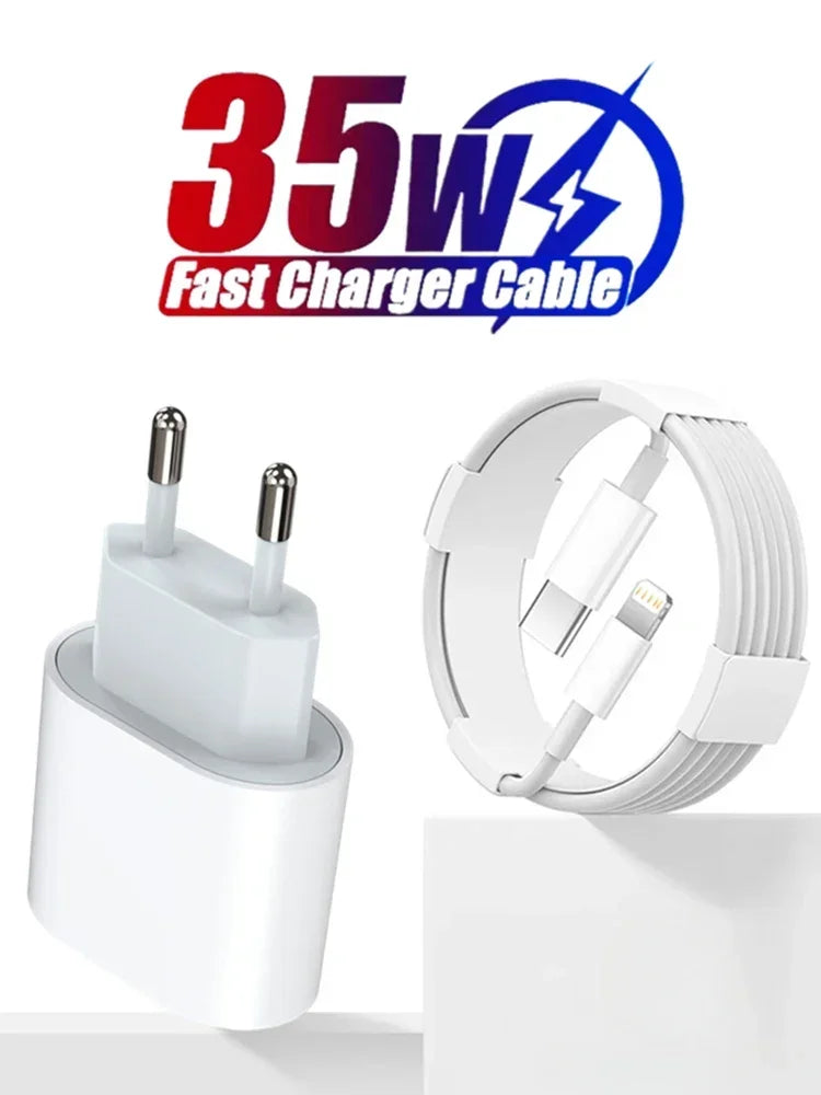 35W USB-C PD Fast Charger with Cable