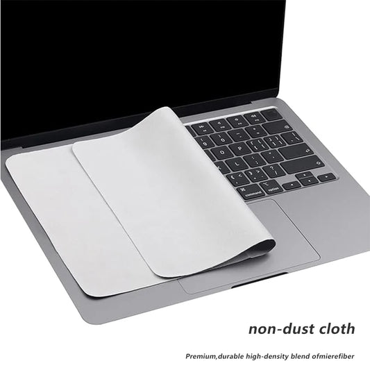 Ultra-Soft Microfiber Keyboard Cover & Screen Cleaning Cloth for Laptops