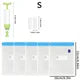 Durable Vacuum Storage Bag Set with Manual Pump