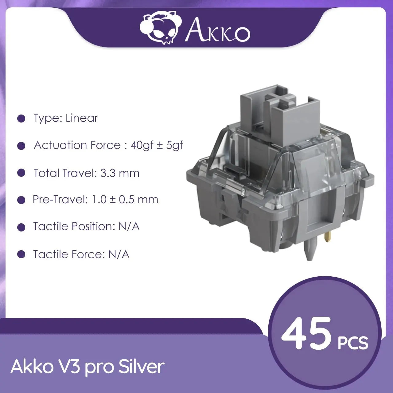 Akko V3 Pro Mechanical Keyboard Switches