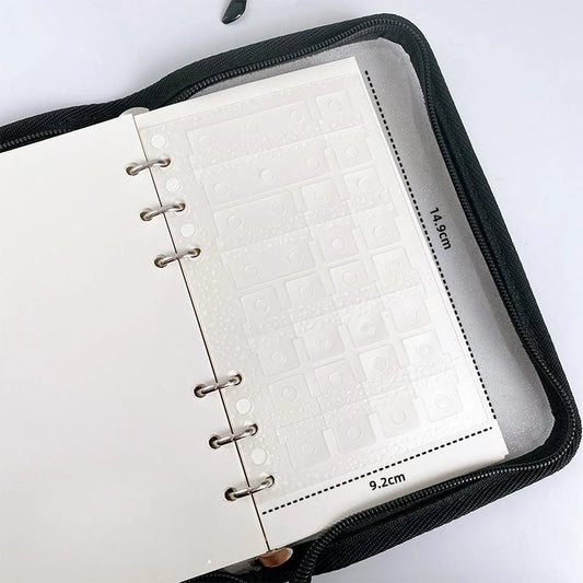 Self-Adhesive Binder Hole Stickers – Planner Reinforcement & Hanging Index Labels