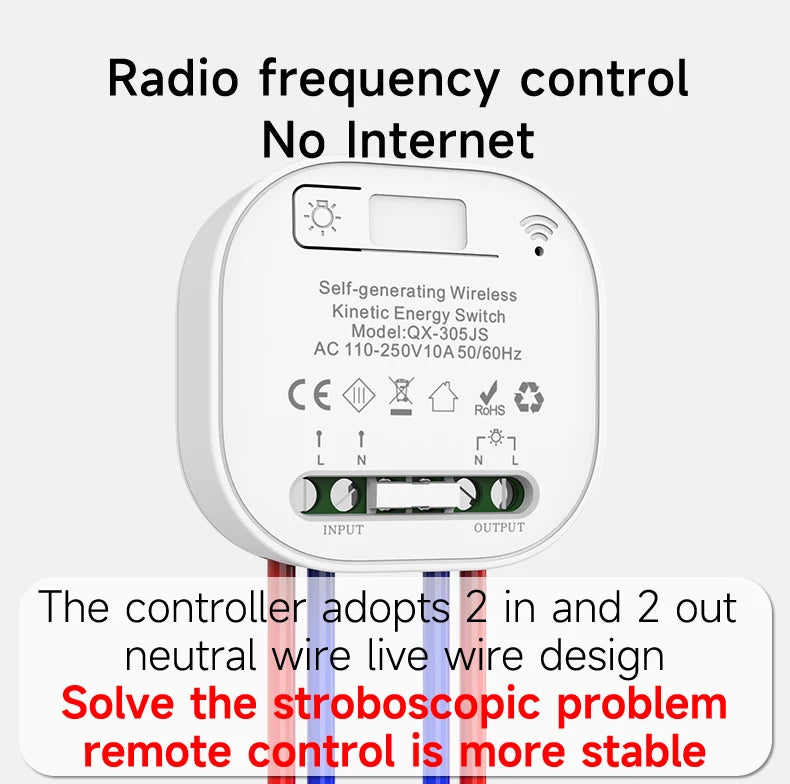 Rebound Self Powered Switch