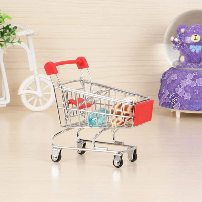 Mini Supermarket Shopping Trolley