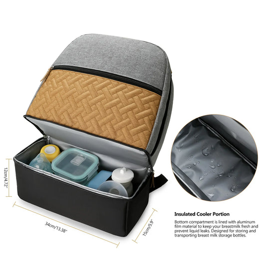 Large Capacity Baby Diaper Backpack