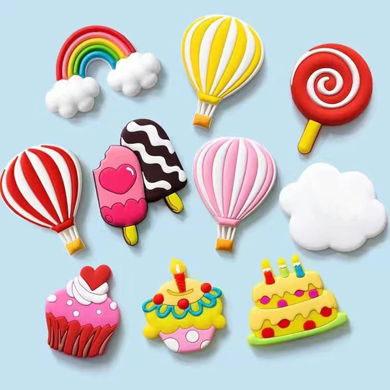 1 Set PVC Cute Fridge Magnet