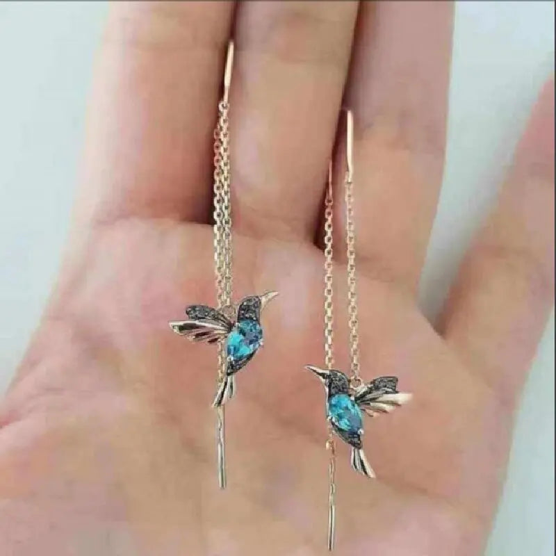 Long Irregular Tassel Earrings