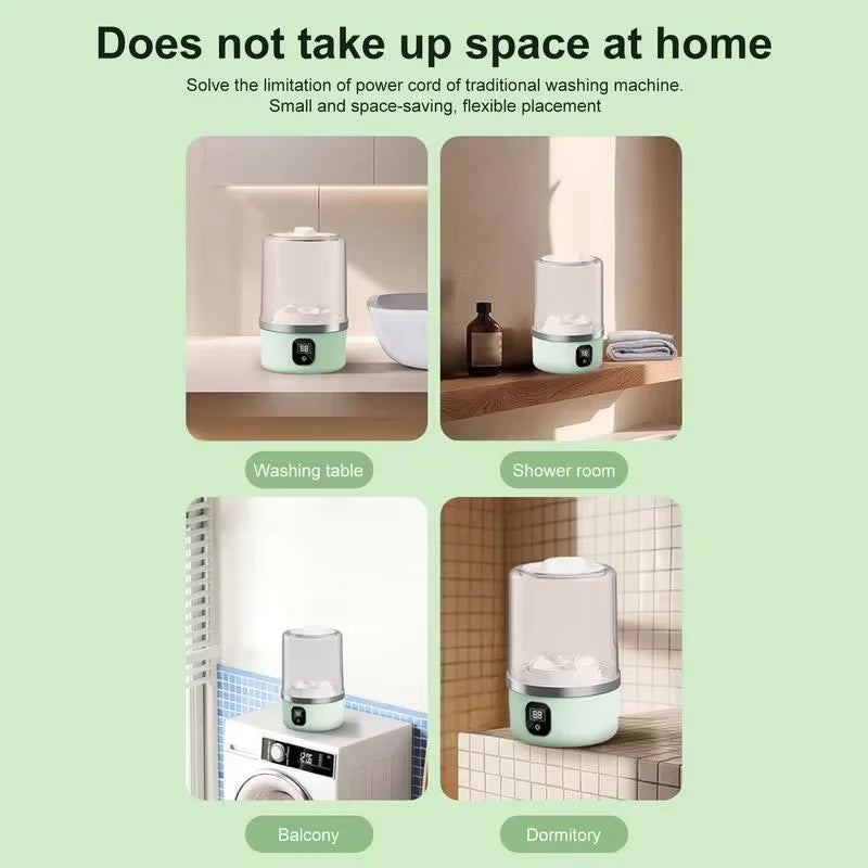 Portable Mini Washing Machine Underwear Washer