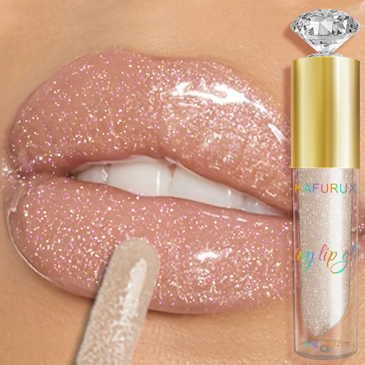 9 Colors Moisturizing Diamond  Glitter Lip Gloss
