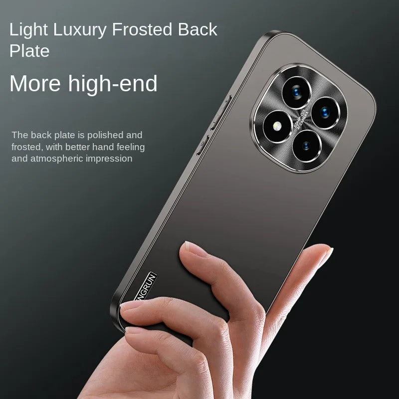 Matte Metallic Paint Shock Resistant Case For Redmi Note