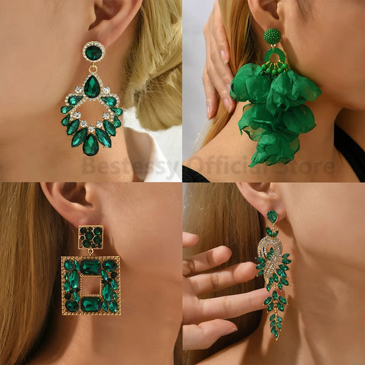 Classic Crystal Earrings