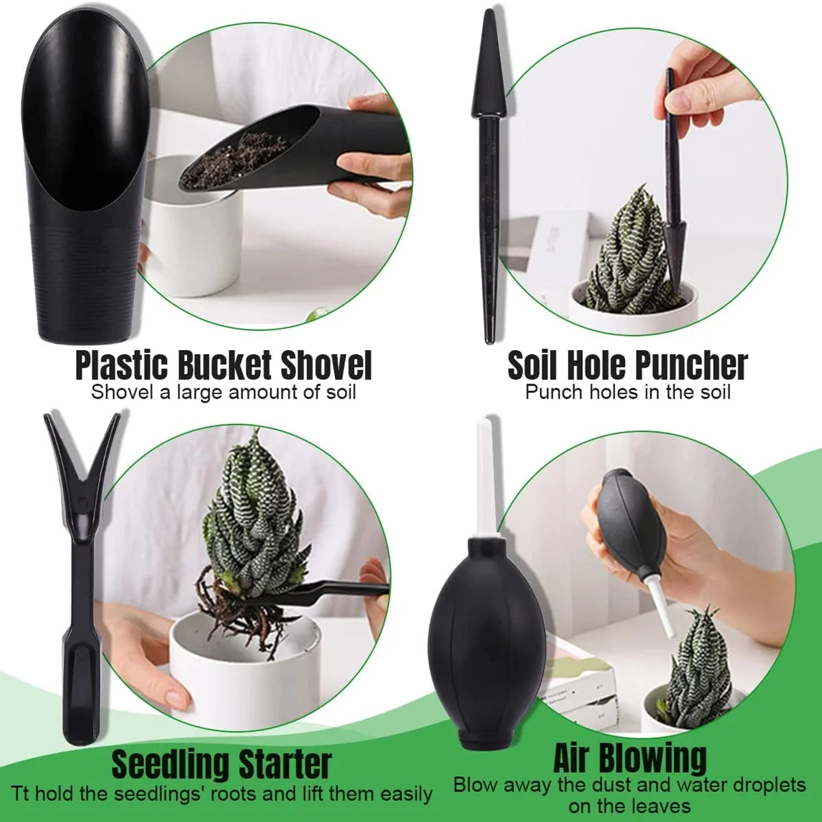 8-16Pcs Garden Planter Kit